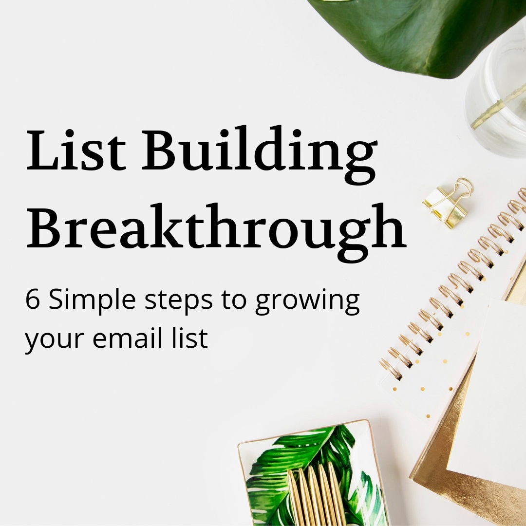 List Building Breakthrough Training