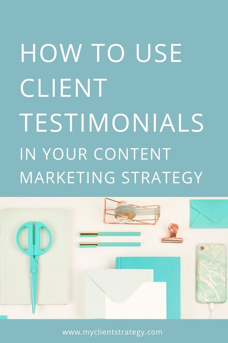 How to use client testimonials