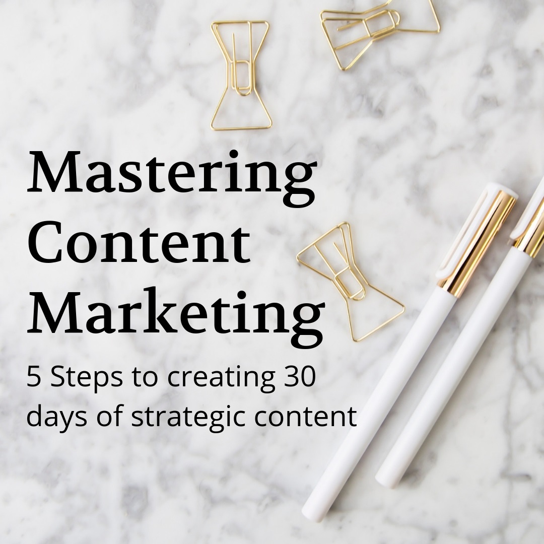 Mastering Content Marketing Training