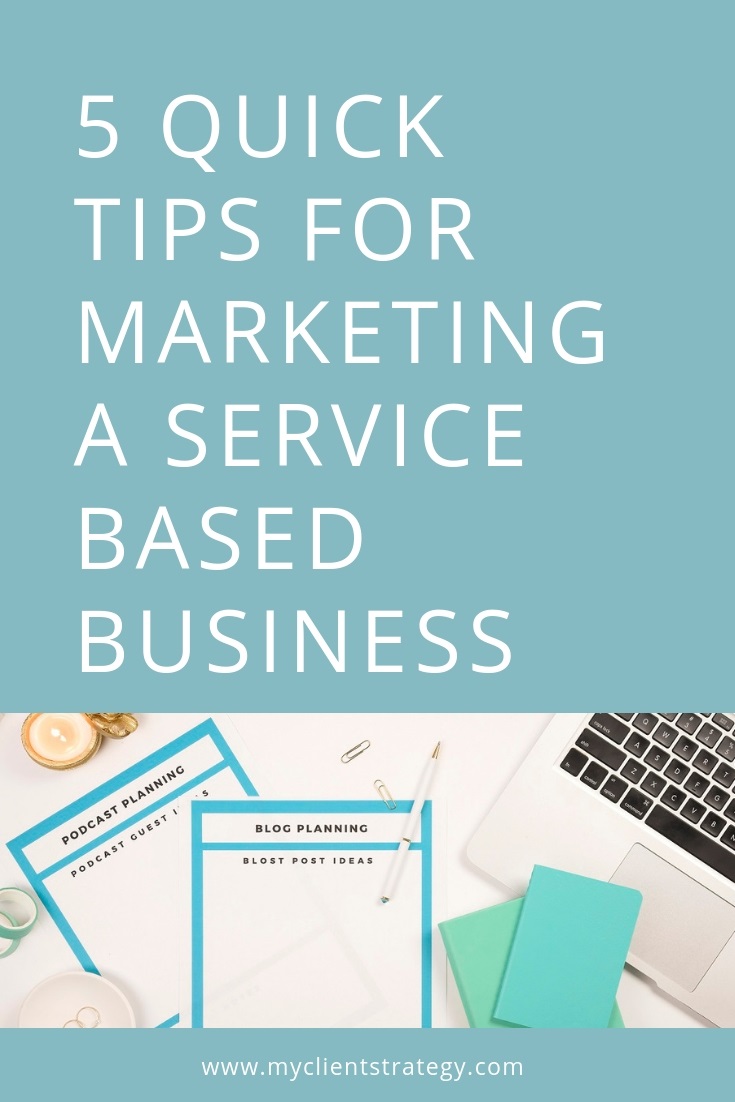 marketing a service based business