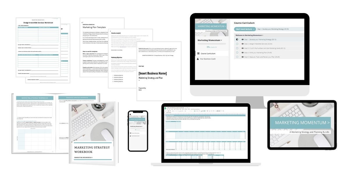 Marketing Momentum Planning Bundle