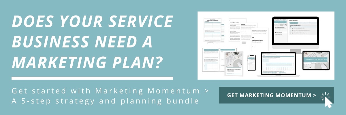 Marketing Momentum Marketing Plan Training