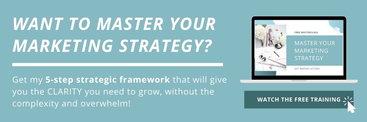 Master your marketing strategy free masterclass training
