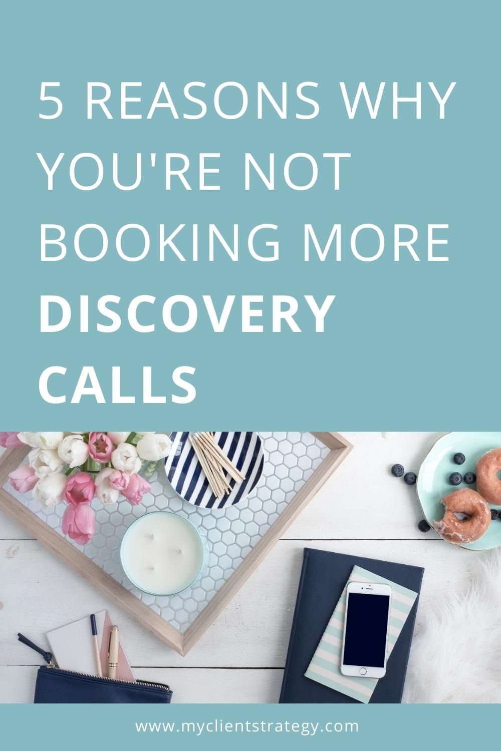 5 reasons why you are not booking more discovery calls