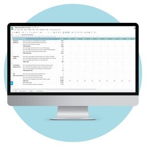 Marketing Metrics Tracker Template