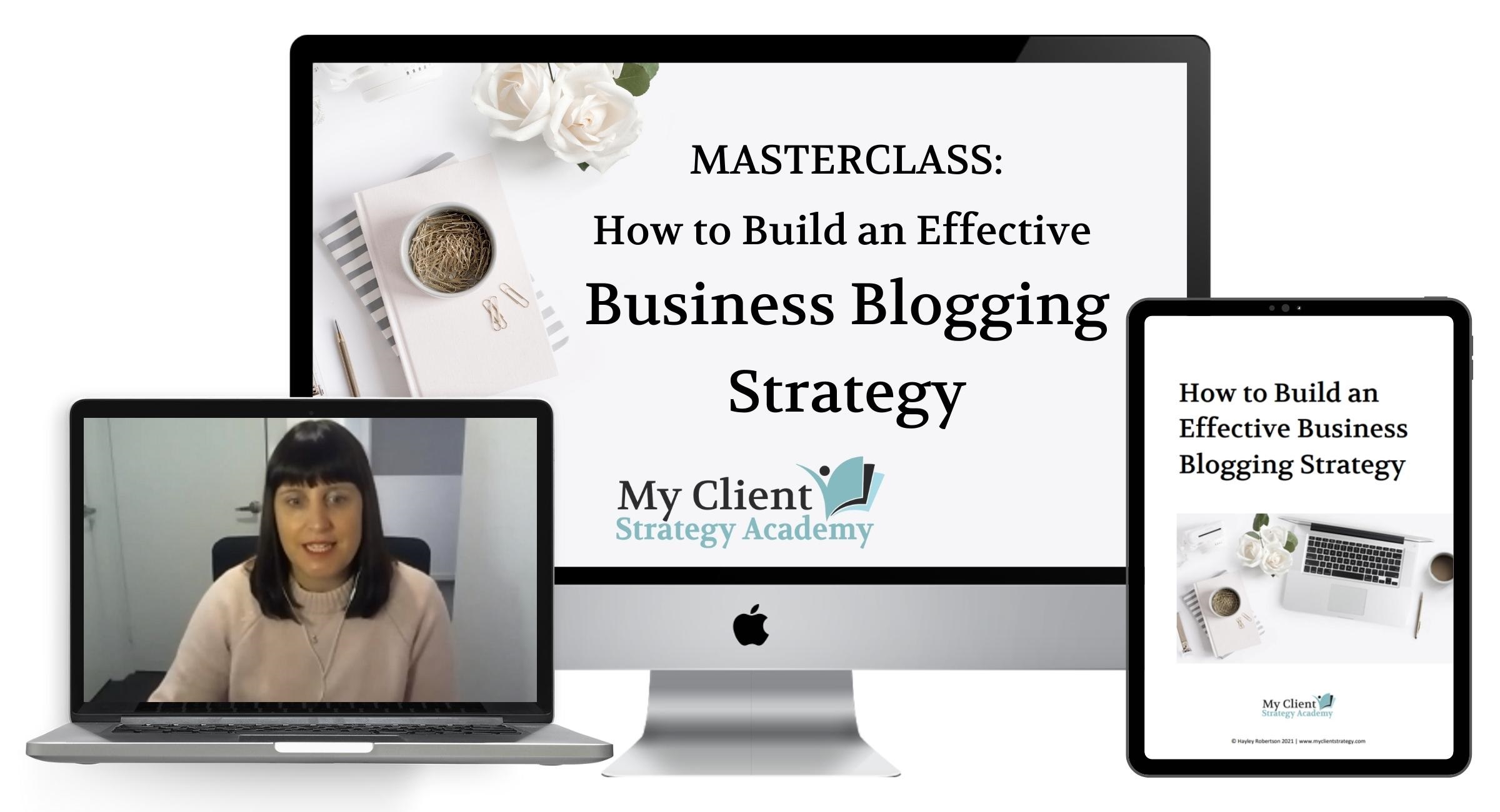 How to Build an Effective Business Blogging Strategy